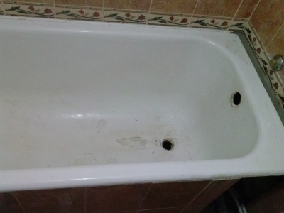 Восстановление покрытия ванны в Луганске